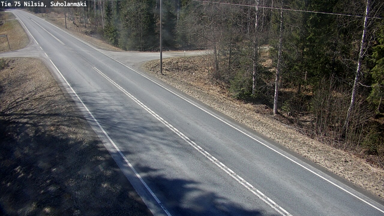 Kelikamerat Kuva Tie 75 Nilsiä, Suholanmäki, Kuopio, Pohjois-Savo
