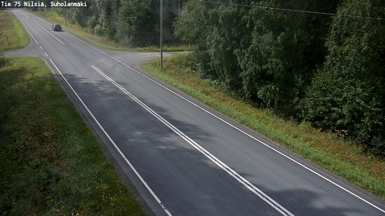 Kelikamerat Kuva Tie 75 Nilsiä, Suholanmäki, Kuopio, Pohjois-Savo