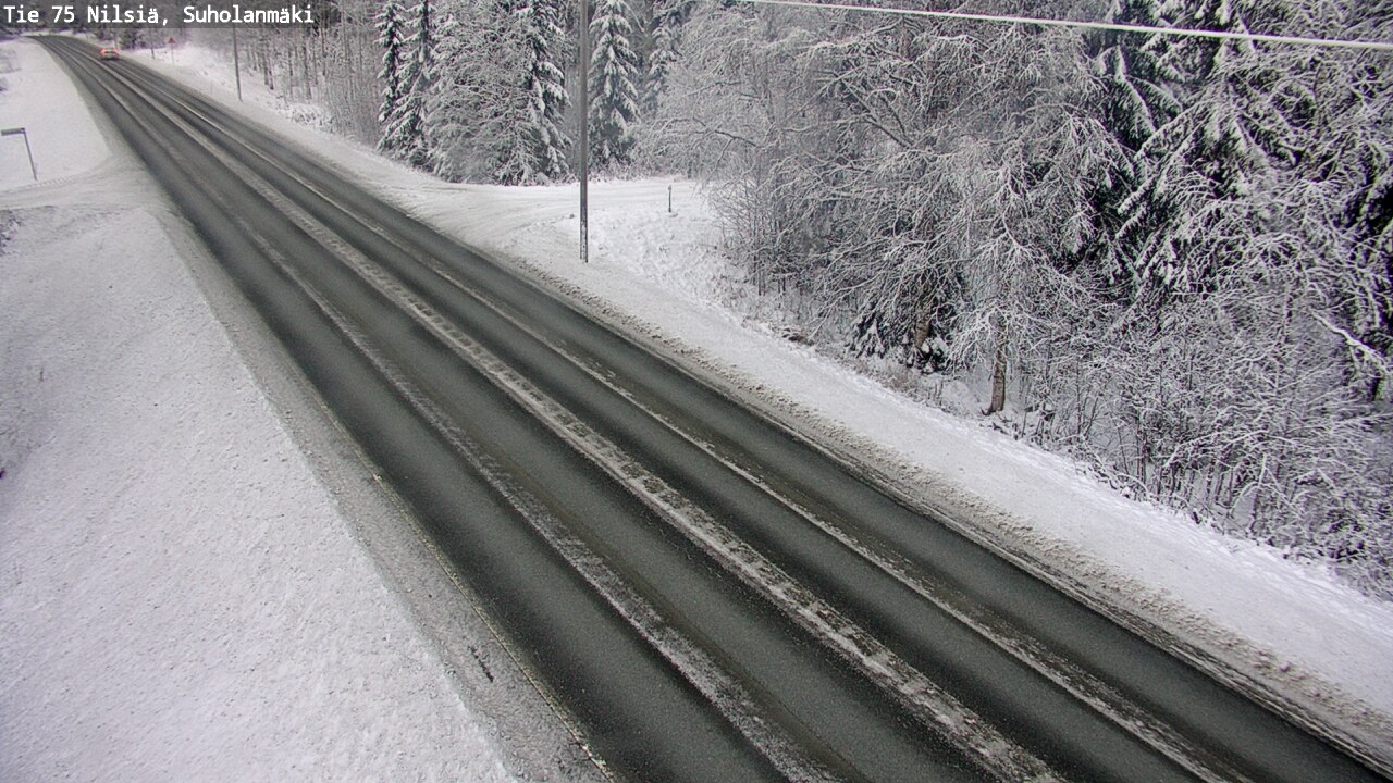 Kelikamerat Kuva Tie 75 Nilsiä, Suholanmäki, Kuopio, Pohjois-Savo