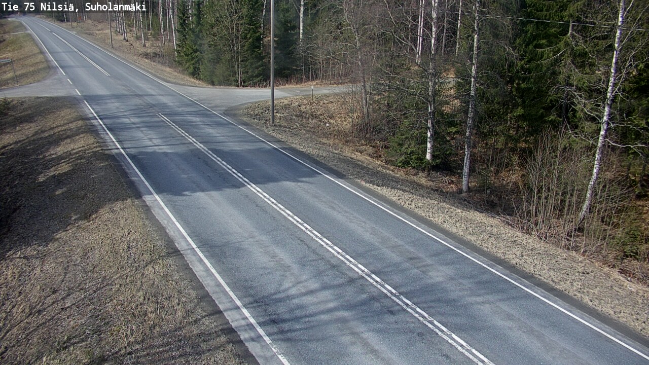 Kelikamerat Kuva Tie 75 Nilsiä, Suholanmäki, Kuopio, Pohjois-Savo