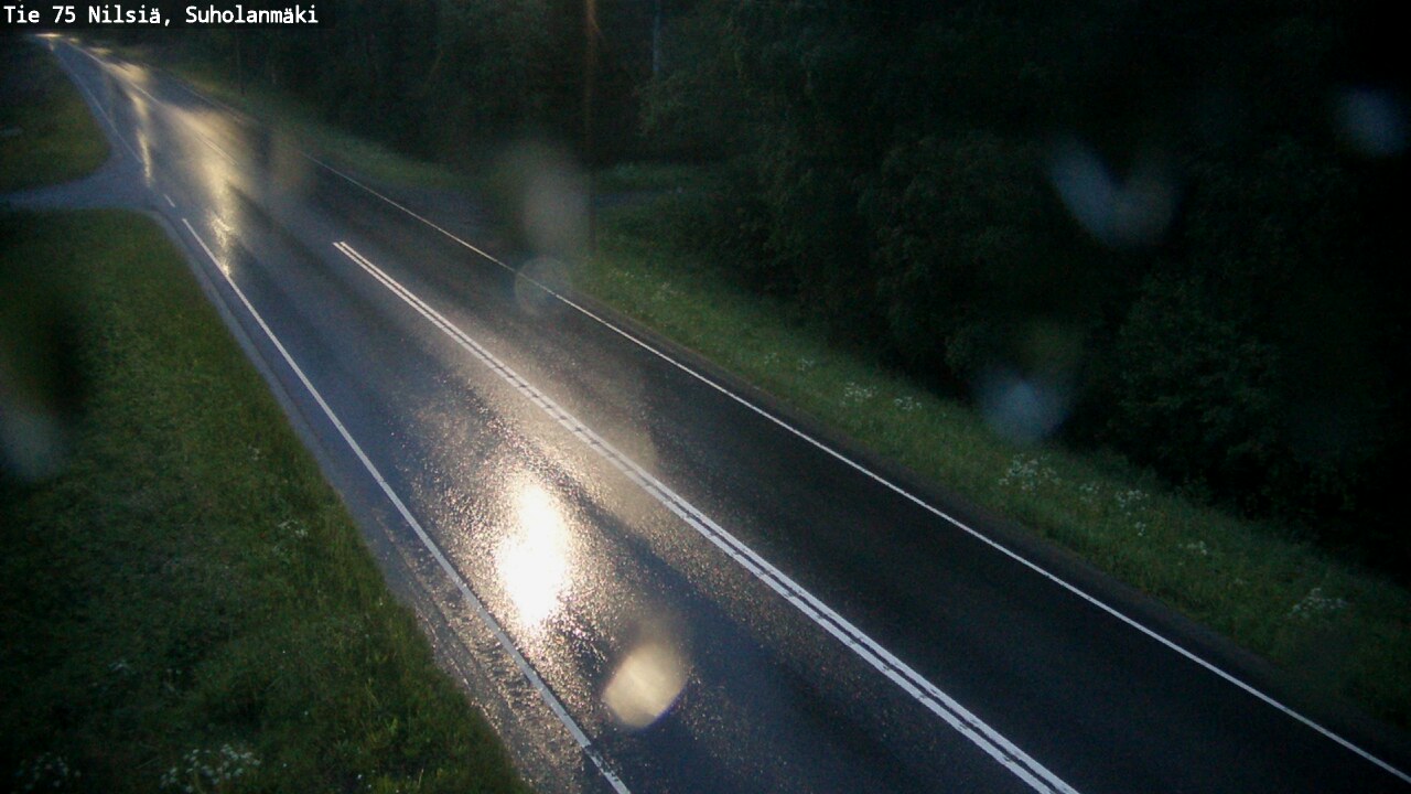 Weather Camera Image Road 75 Nilsiä, Suholanmäki, Kuopio, Pohjois-Savo