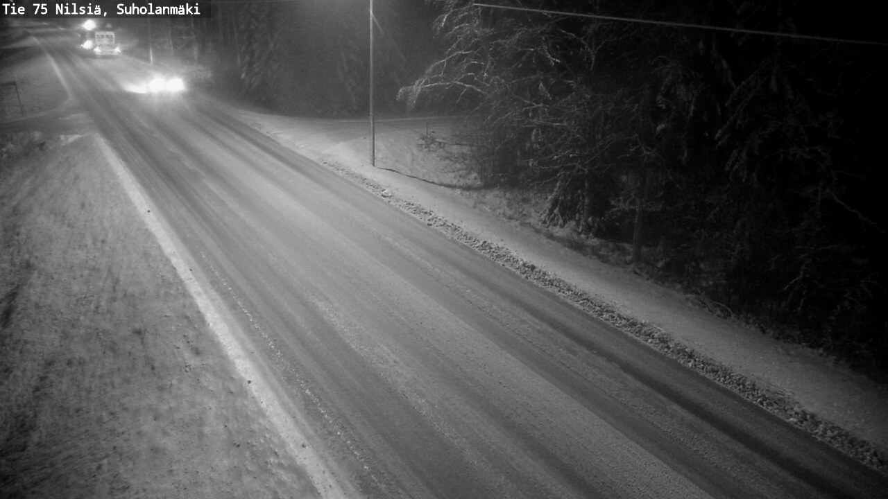 Weather Camera Image Road 75 Nilsiä, Suholanmäki, Kuopio, Pohjois-Savo