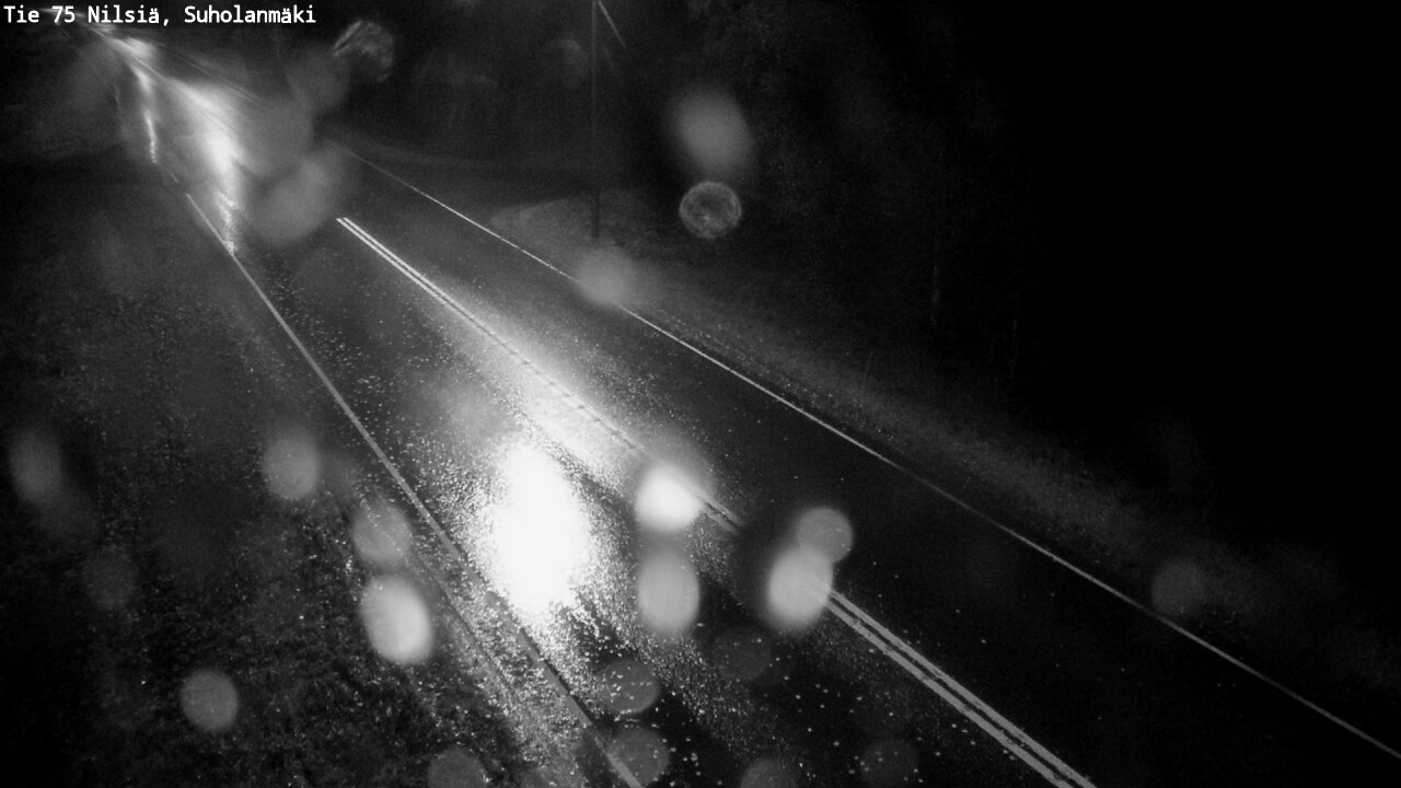Weather Camera Image Road 75 Nilsiä, Suholanmäki, Kuopio, Pohjois-Savo
