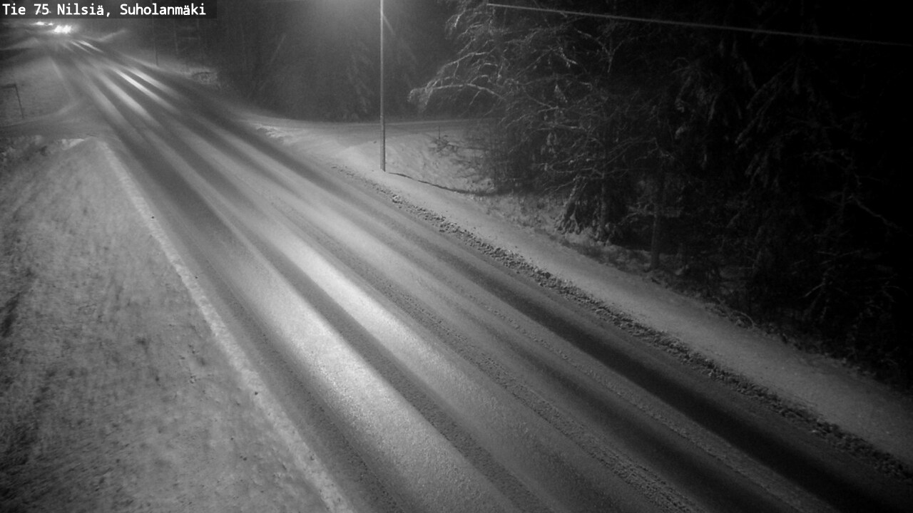 Weather Camera Image Road 75 Nilsiä, Suholanmäki, Kuopio, Pohjois-Savo