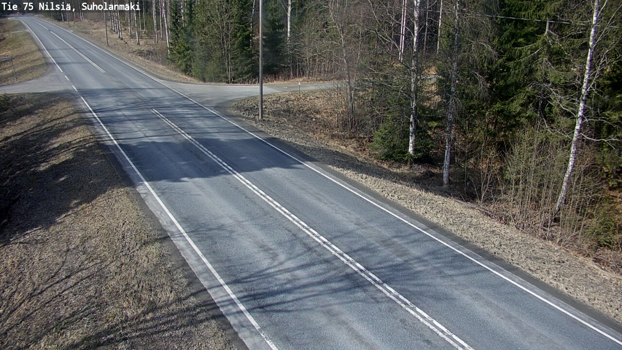 Kelikamerat Kuva Tie 75 Nilsiä, Suholanmäki, Kuopio, Pohjois-Savo