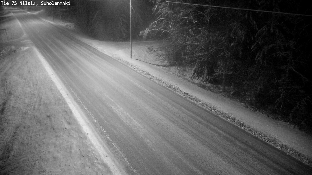 Weather Camera Image Road 75 Nilsiä, Suholanmäki, Kuopio, Pohjois-Savo