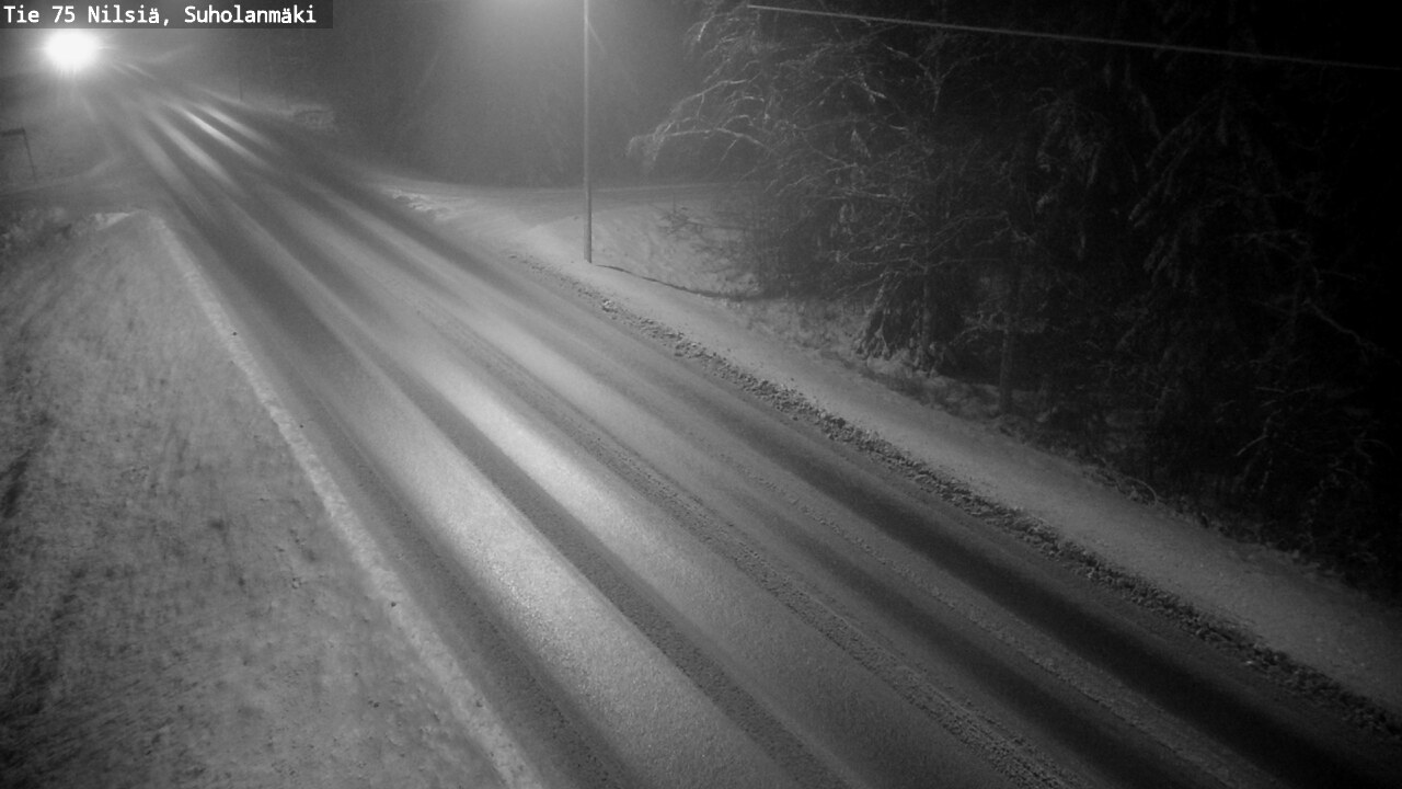 Weather Camera Image Road 75 Nilsiä, Suholanmäki, Kuopio, Pohjois-Savo
