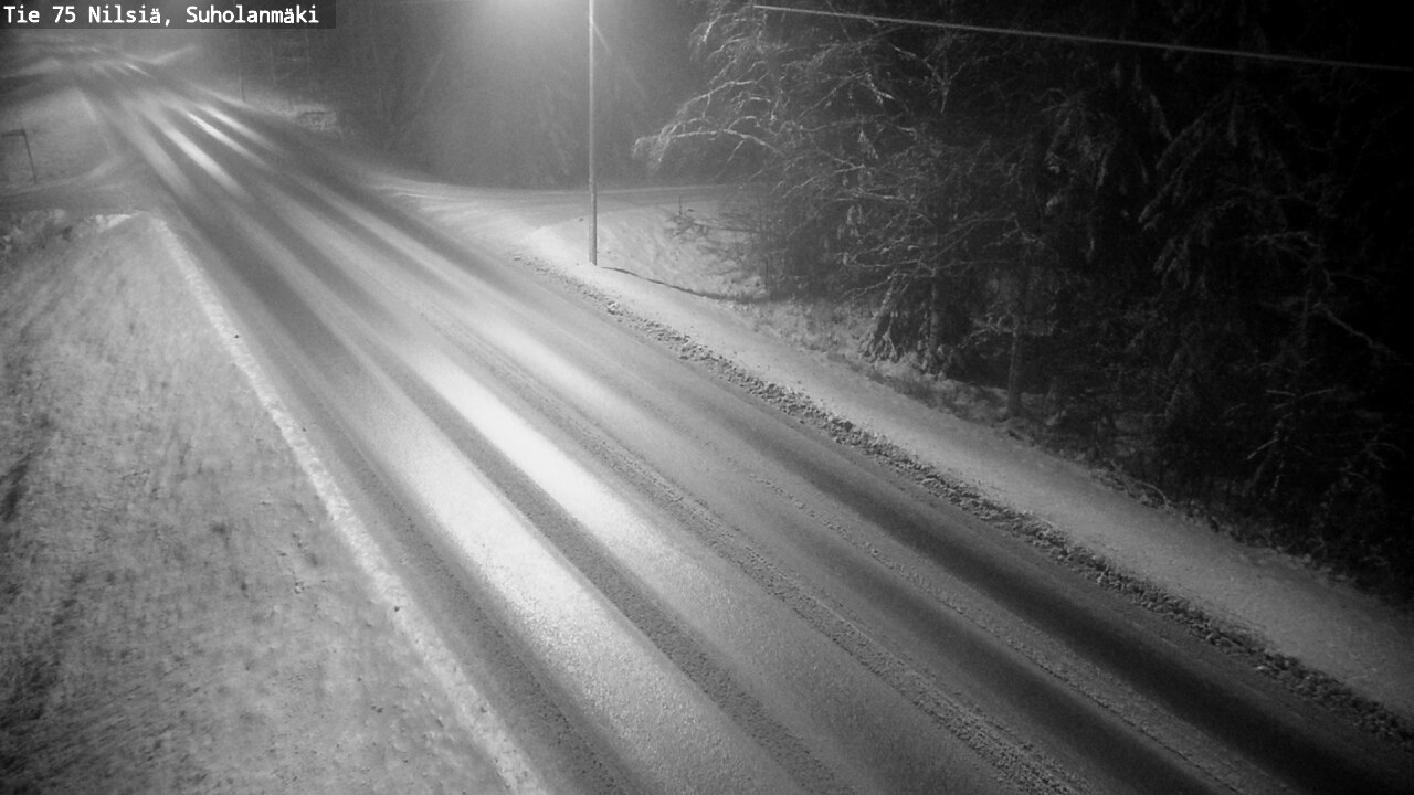 Weather Camera Image Road 75 Nilsiä, Suholanmäki, Kuopio, Pohjois-Savo