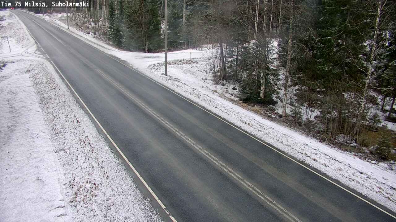Kelikamerat Kuva Tie 75 Nilsiä, Suholanmäki, Kuopio, Pohjois-Savo