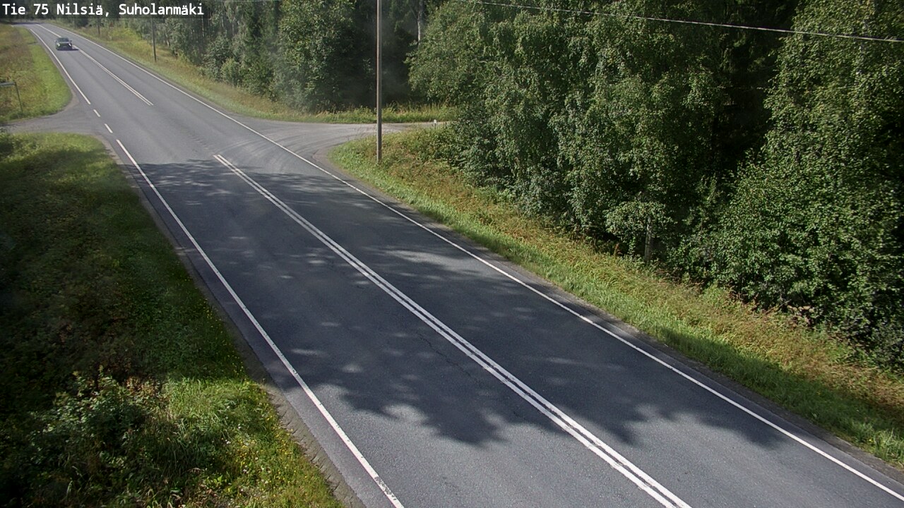 Kelikamerat Kuva Tie 75 Nilsiä, Suholanmäki, Kuopio, Pohjois-Savo