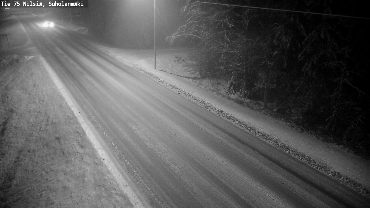 Weather Camera Image Road 75 Nilsiä, Suholanmäki, Kuopio, Pohjois-Savo