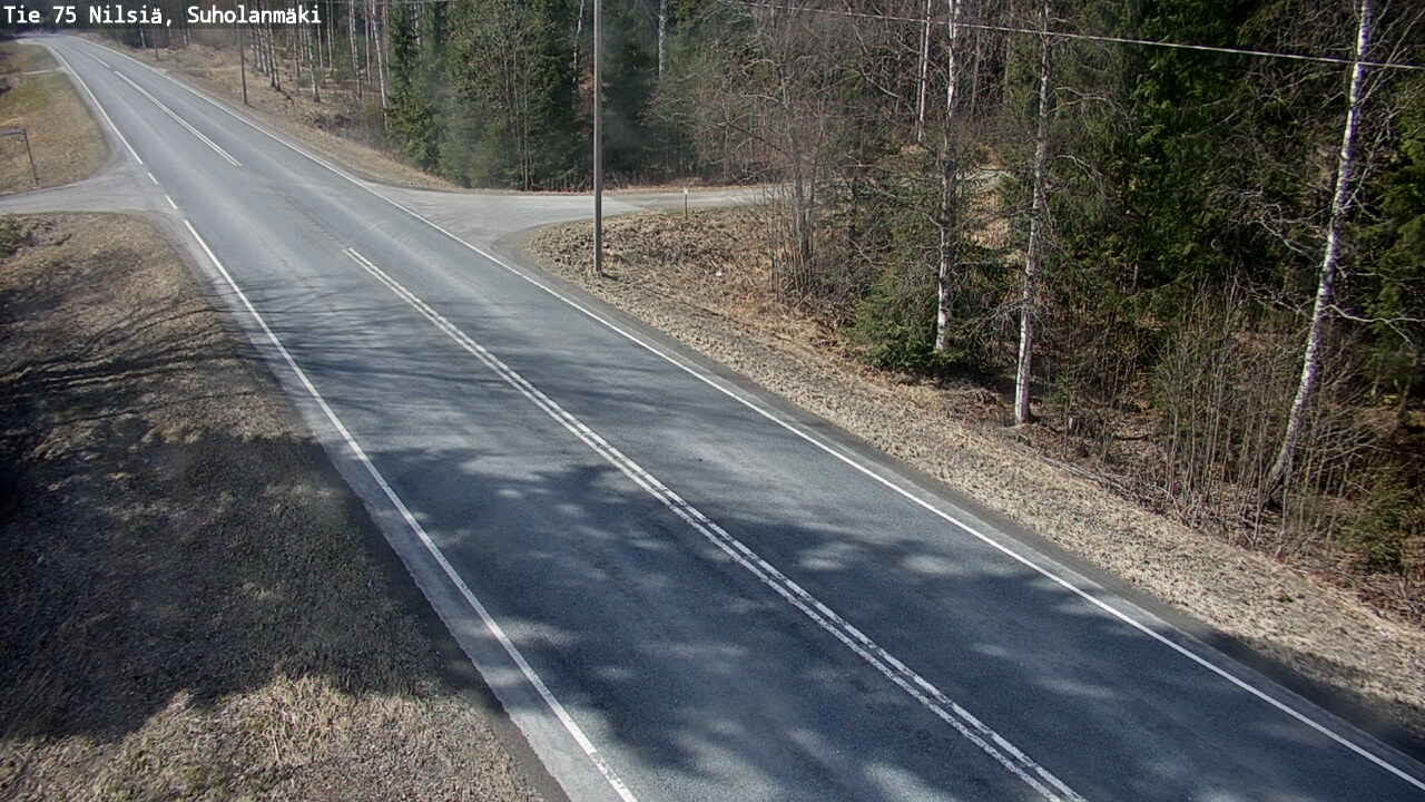 Kelikamerat Kuva Tie 75 Nilsiä, Suholanmäki, Kuopio, Pohjois-Savo