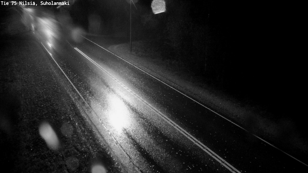 Weather Camera Image Road 75 Nilsiä, Suholanmäki, Kuopio, Pohjois-Savo