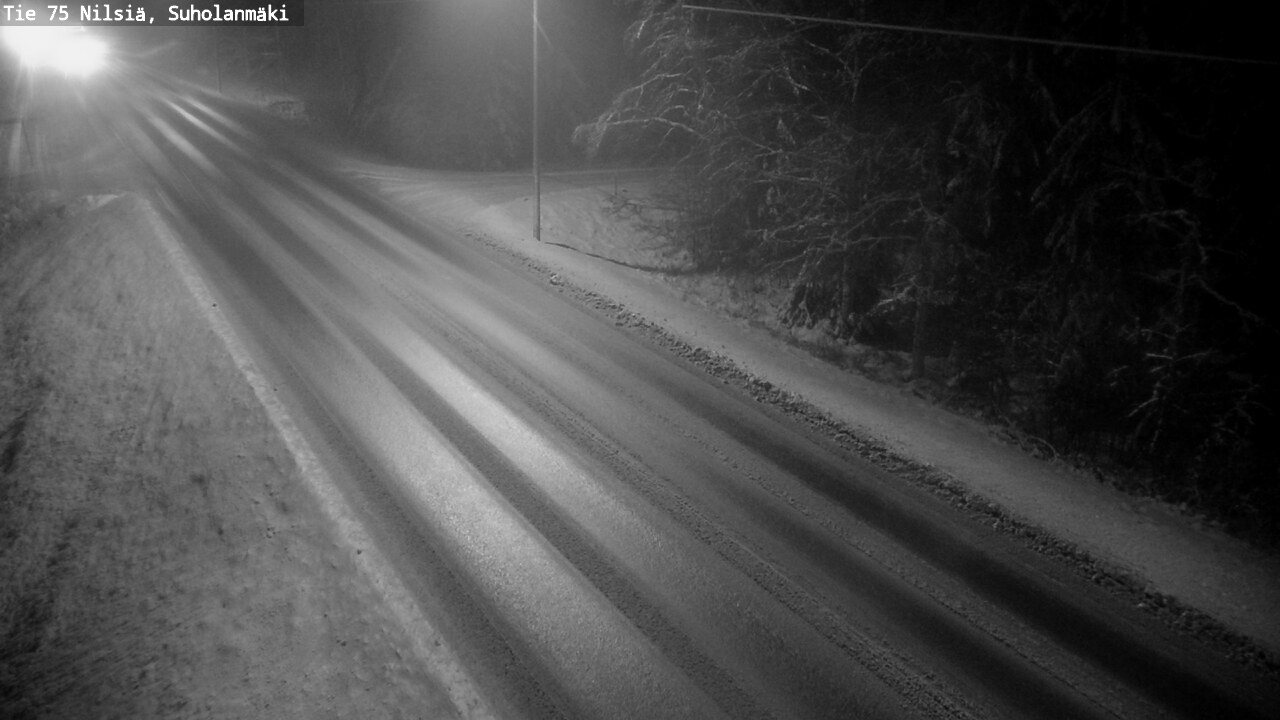 Weather Camera Image Road 75 Nilsiä, Suholanmäki, Kuopio, Pohjois-Savo