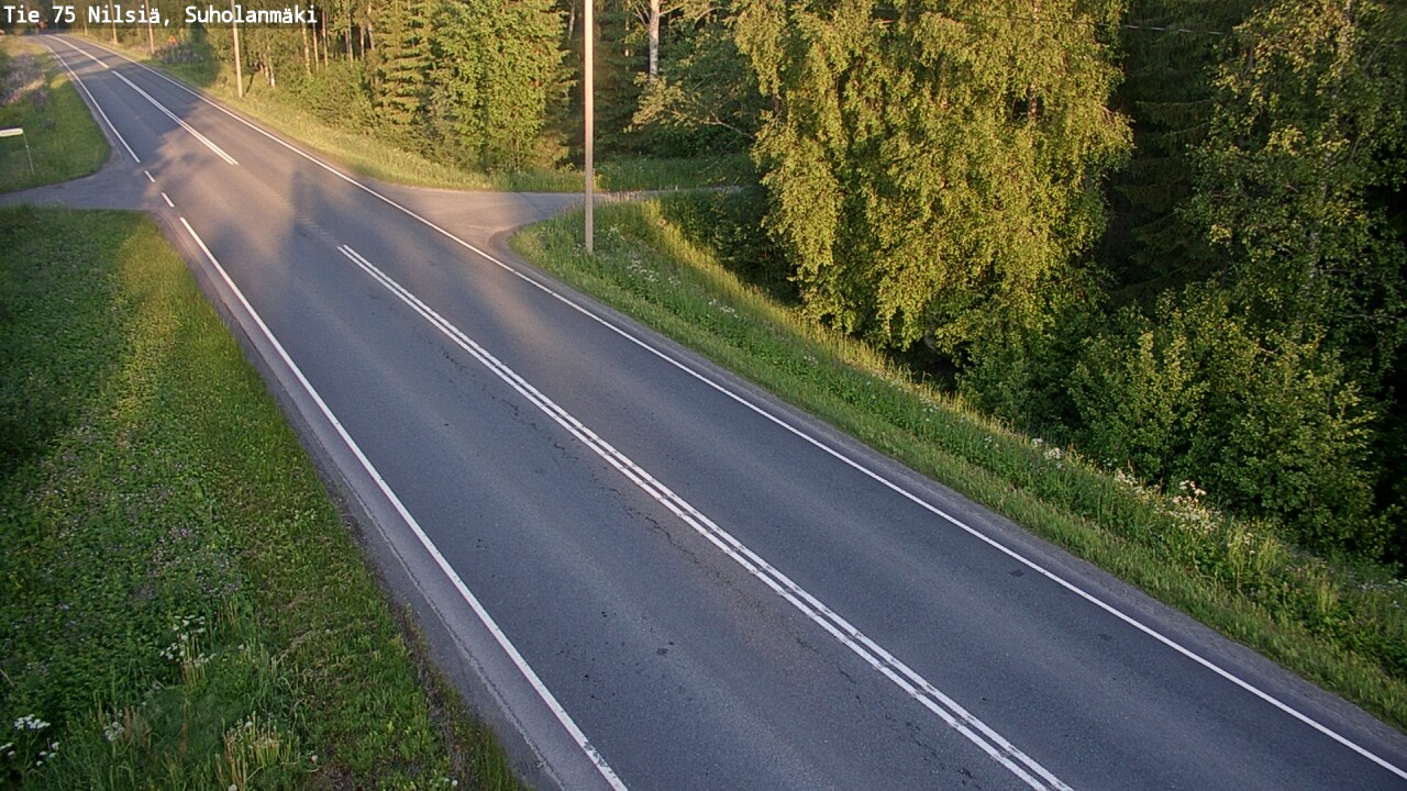 Kelikamerat Kuva Tie 75 Nilsiä, Suholanmäki, Kuopio, Pohjois-Savo