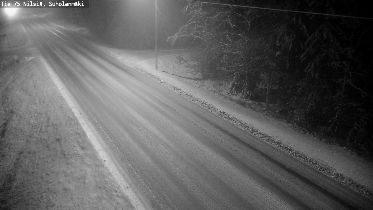 Weather Camera Image Road 75 Nilsiä, Suholanmäki, Kuopio, Pohjois-Savo