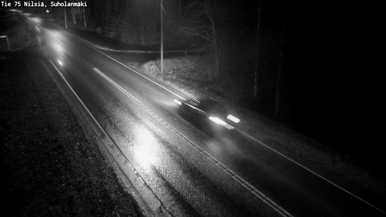 Weather Camera Image Road 75 Nilsiä, Suholanmäki, Kuopio, Pohjois-Savo