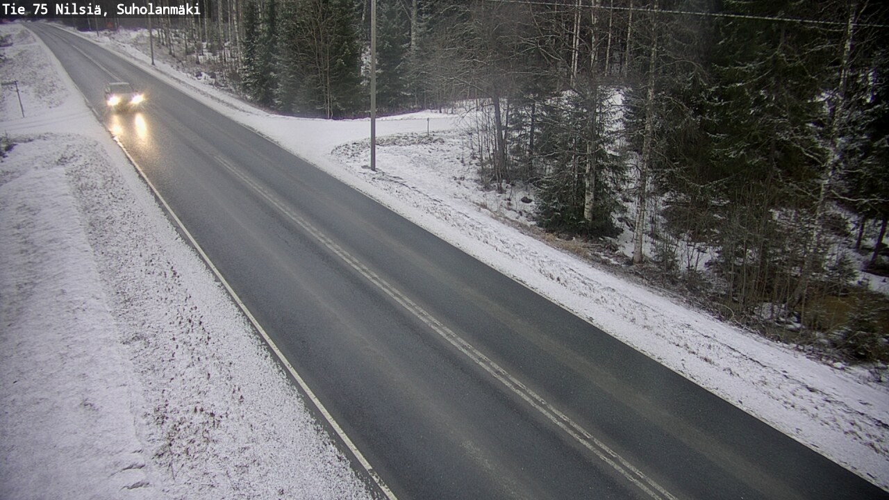 Kelikamerat Kuva Tie 75 Nilsiä, Suholanmäki, Kuopio, Pohjois-Savo