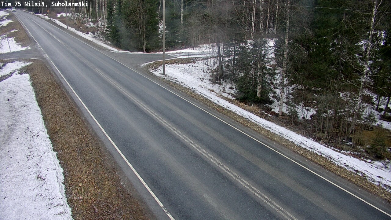 Kelikamerat Kuva Tie 75 Nilsiä, Suholanmäki, Kuopio, Pohjois-Savo