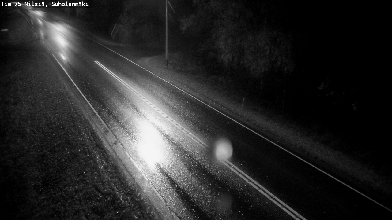 Weather Camera Image Road 75 Nilsiä, Suholanmäki, Kuopio, Pohjois-Savo