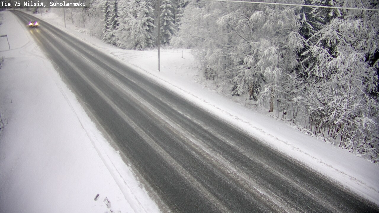 Kelikamerat Kuva Tie 75 Nilsiä, Suholanmäki, Kuopio, Pohjois-Savo