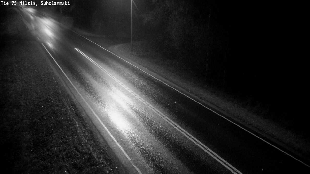 Weather Camera Image Road 75 Nilsiä, Suholanmäki, Kuopio, Pohjois-Savo