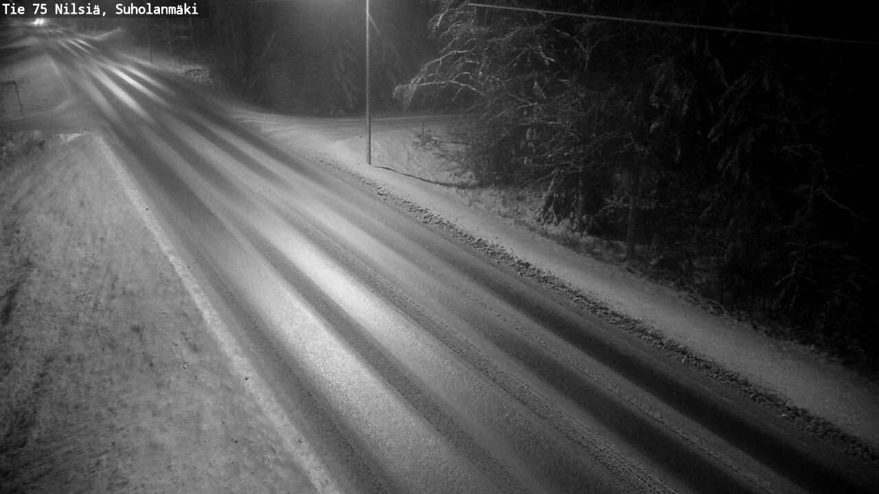 Weather Camera Image Road 75 Nilsiä, Suholanmäki, Kuopio, Pohjois-Savo