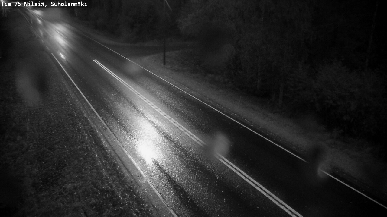 Weather Camera Image Road 75 Nilsiä, Suholanmäki, Kuopio, Pohjois-Savo