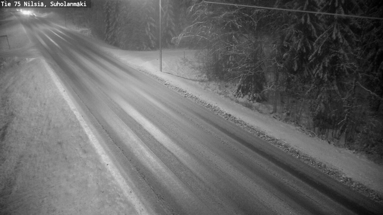 Weather Camera Image Road 75 Nilsiä, Suholanmäki, Kuopio, Pohjois-Savo