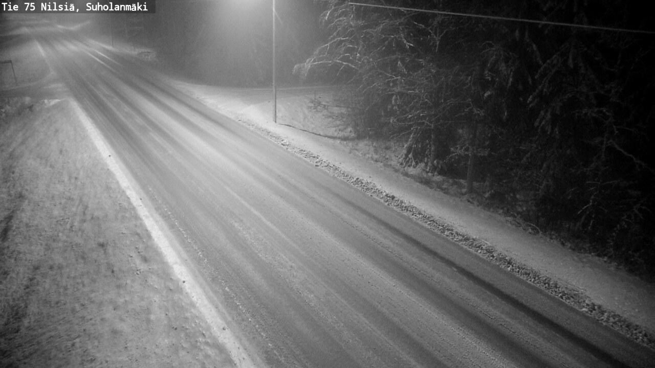 Weather Camera Image Road 75 Nilsiä, Suholanmäki, Kuopio, Pohjois-Savo