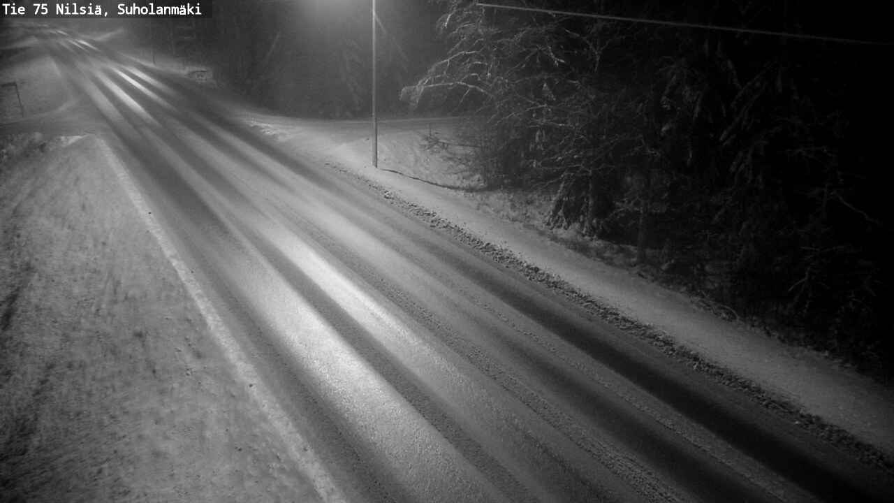 Weather Camera Image Road 75 Nilsiä, Suholanmäki, Kuopio, Pohjois-Savo