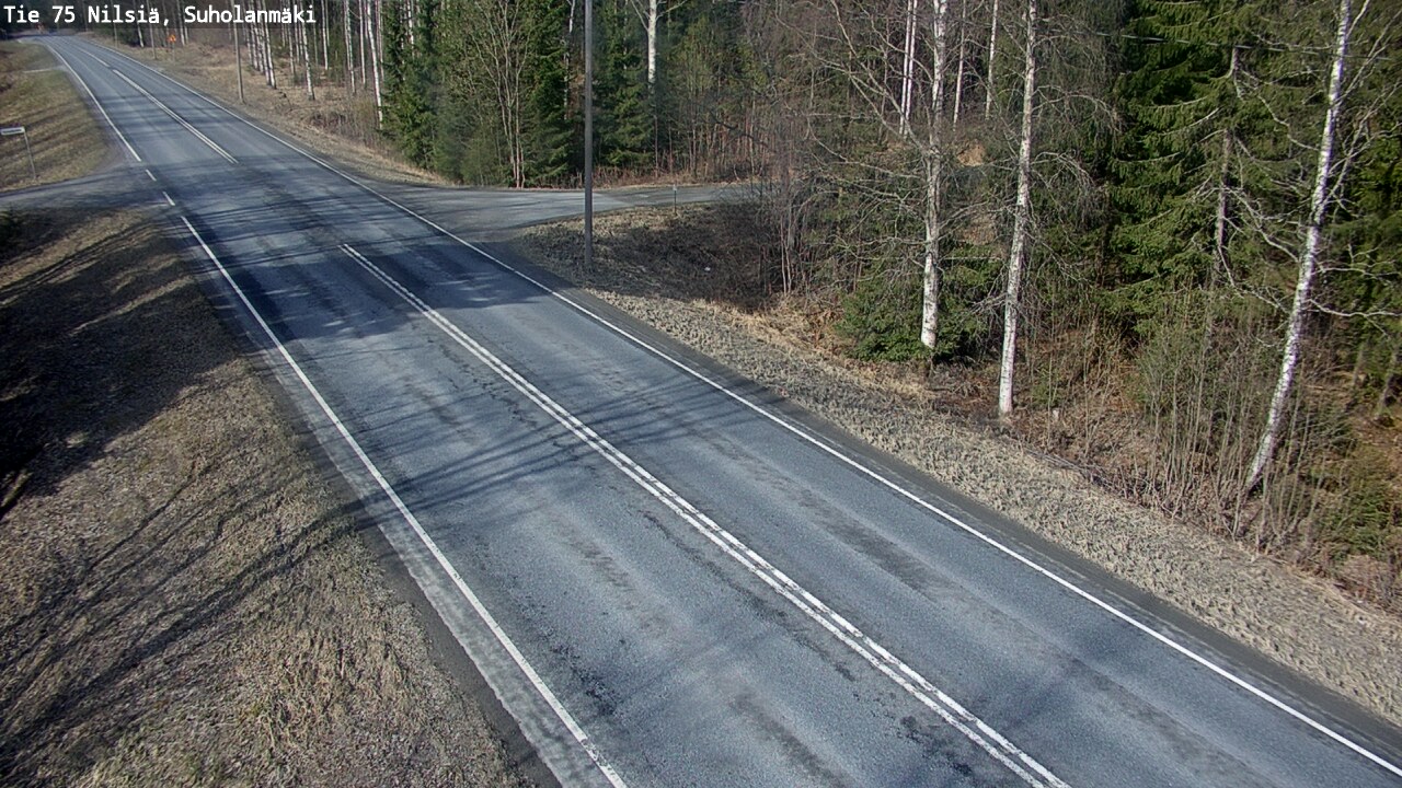 Kelikamerat Kuva Tie 75 Nilsiä, Suholanmäki, Kuopio, Pohjois-Savo