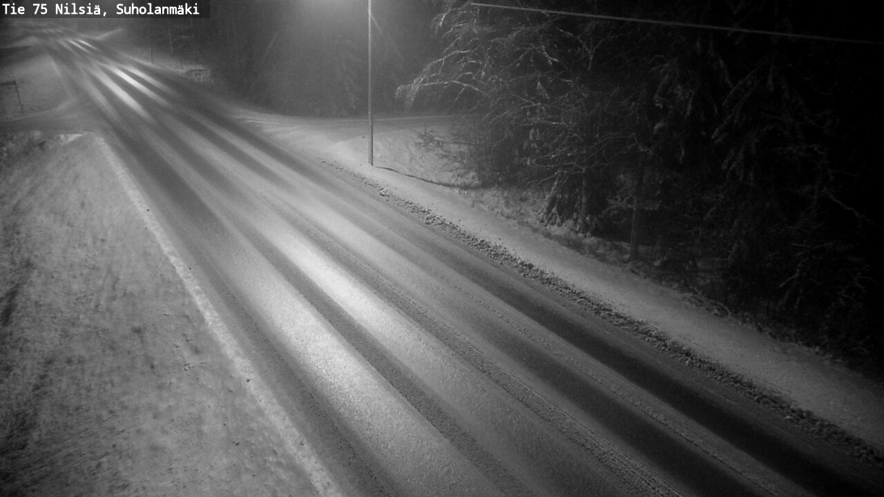 Weather Camera Image Road 75 Nilsiä, Suholanmäki, Kuopio, Pohjois-Savo