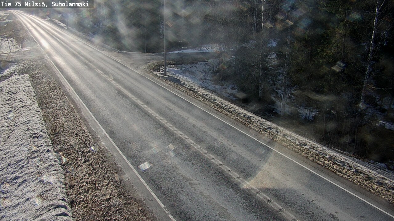 Kelikamerat Kuva Tie 75 Nilsiä, Suholanmäki, Kuopio, Pohjois-Savo