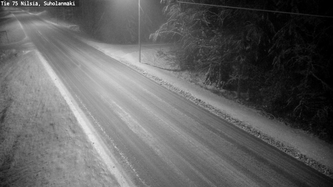 Weather Camera Image Road 75 Nilsiä, Suholanmäki, Kuopio, Pohjois-Savo