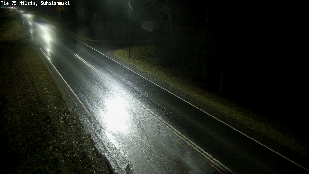 Weather Camera Image Väg 75 Nilsiä, Suholanmäki, Kuopio, Pohjois-Savo
