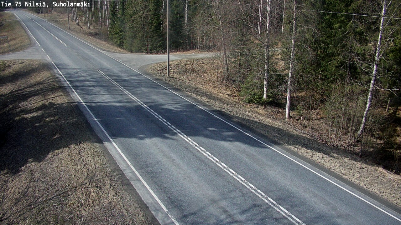 Kelikamerat Kuva Tie 75 Nilsiä, Suholanmäki, Kuopio, Pohjois-Savo