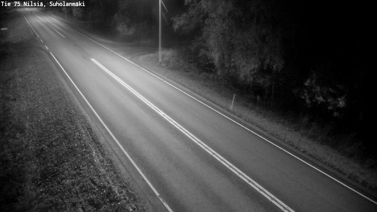 Weather Camera Image Road 75 Nilsiä, Suholanmäki, Kuopio, Pohjois-Savo