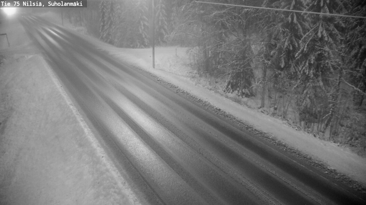 Weather Camera Image Road 75 Nilsiä, Suholanmäki, Kuopio, Pohjois-Savo