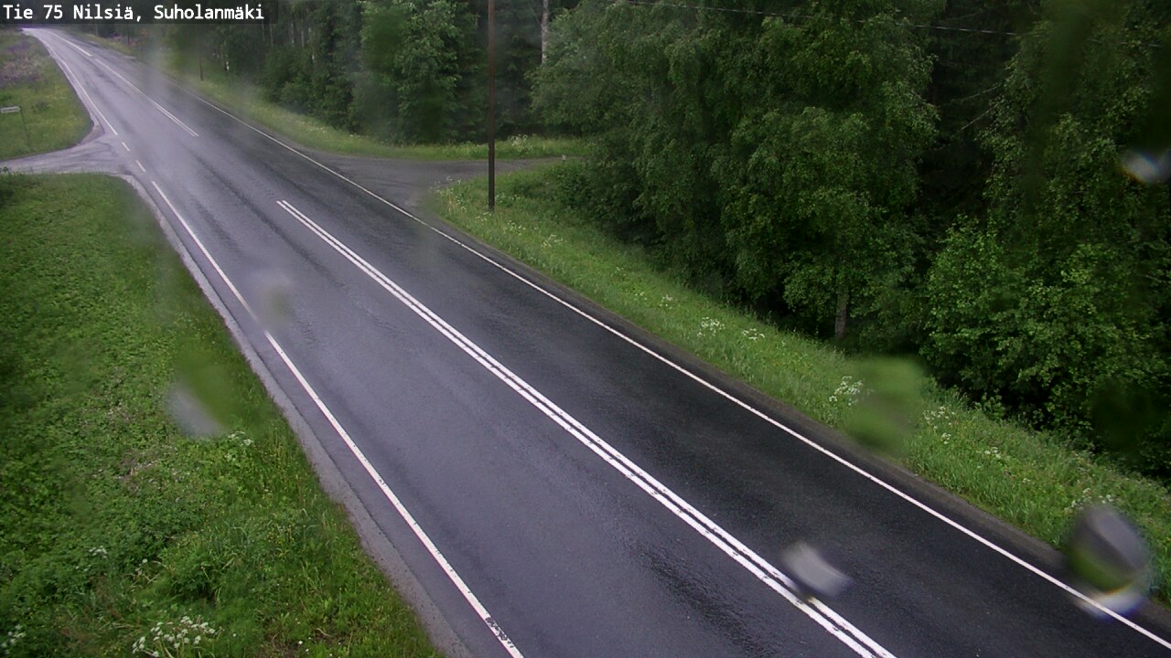 Weather Camera Image Road 75 Nilsiä, Suholanmäki, Kuopio, Pohjois-Savo
