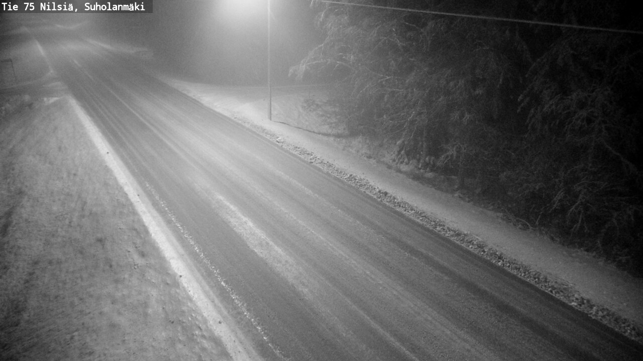 Weather Camera Image Road 75 Nilsiä, Suholanmäki, Kuopio, Pohjois-Savo