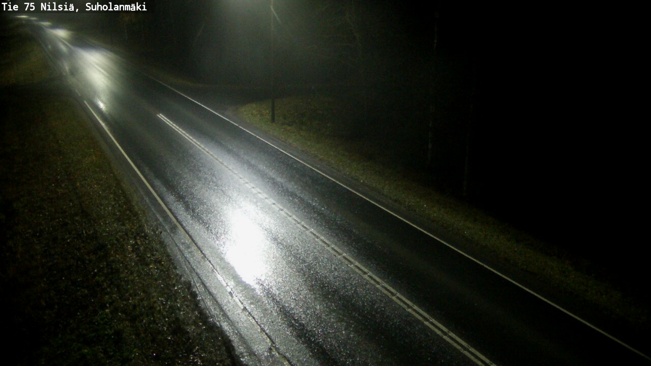 Weather Camera Image Road 75 Nilsiä, Suholanmäki, Kuopio, Pohjois-Savo