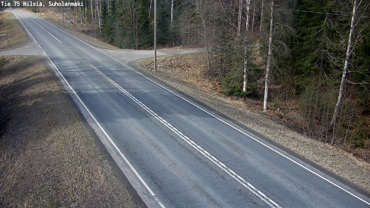 Kelikamerat Kuva Tie 75 Nilsiä, Suholanmäki, Kuopio, Pohjois-Savo