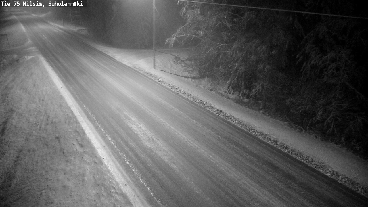 Weather Camera Image Road 75 Nilsiä, Suholanmäki, Kuopio, Pohjois-Savo