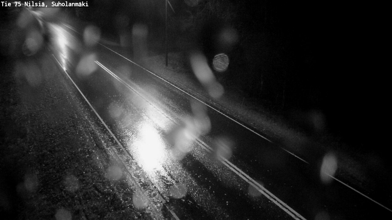 Weather Camera Image Road 75 Nilsiä, Suholanmäki, Kuopio, Pohjois-Savo