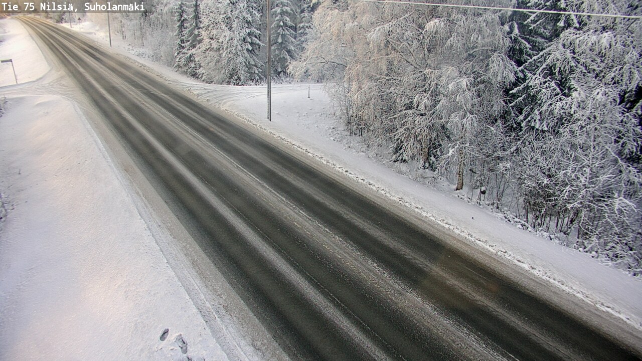 Kelikamerat Kuva Tie 75 Nilsiä, Suholanmäki, Kuopio, Pohjois-Savo