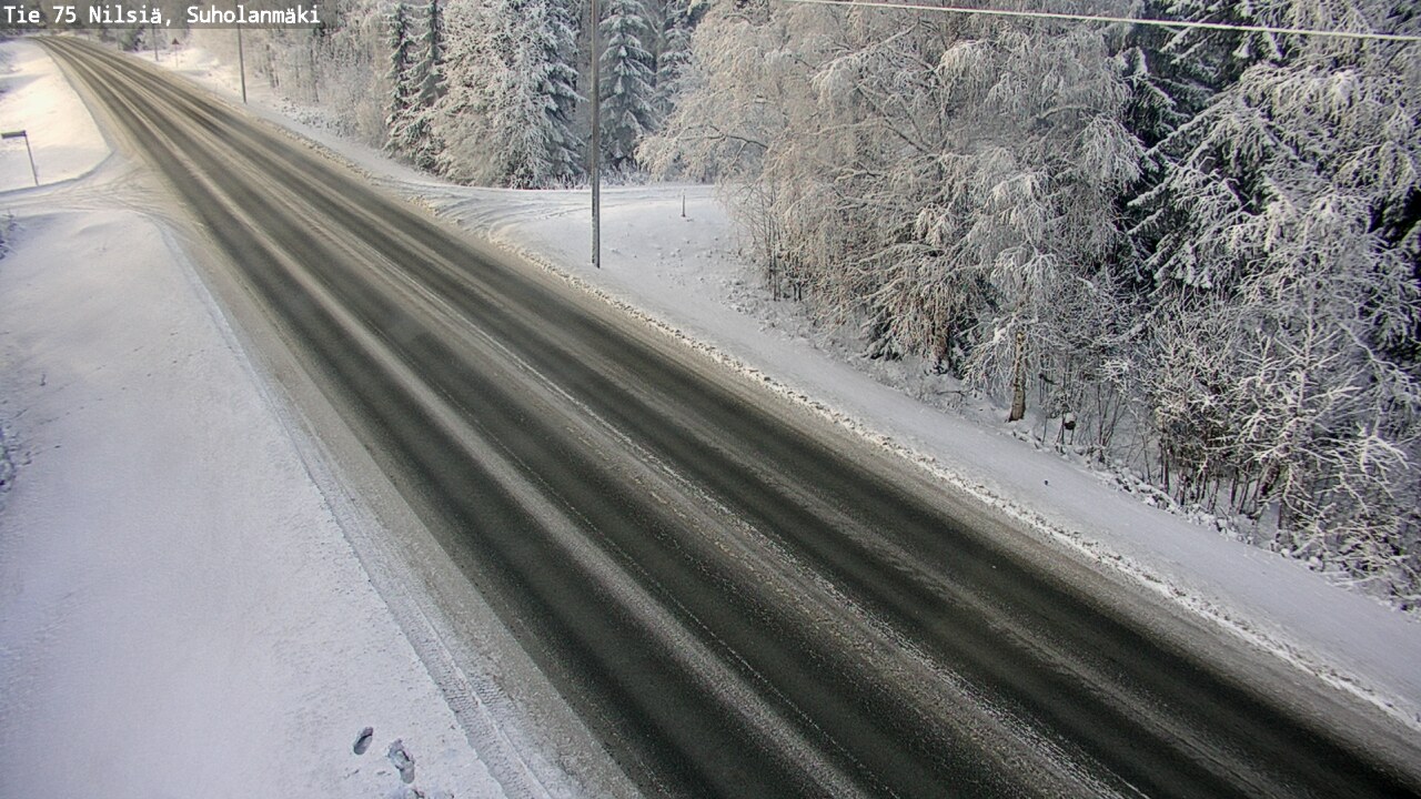 Kelikamerat Kuva Tie 75 Nilsiä, Suholanmäki, Kuopio, Pohjois-Savo