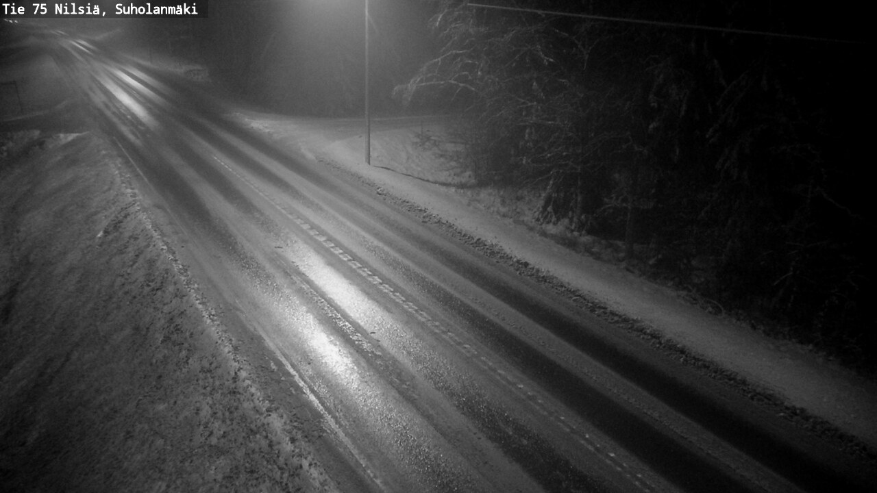 Weather Camera Image Väg 75 Nilsiä, Suholanmäki, Kuopio, Pohjois-Savo