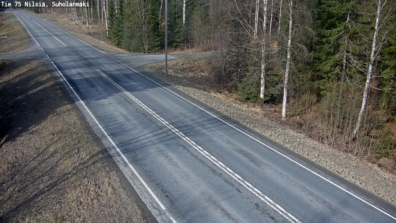 Kelikamerat Kuva Tie 75 Nilsiä, Suholanmäki, Kuopio, Pohjois-Savo
