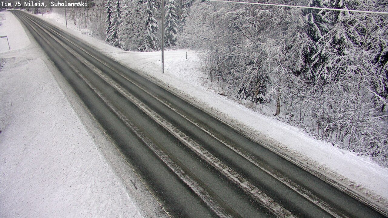 Kelikamerat Kuva Tie 75 Nilsiä, Suholanmäki, Kuopio, Pohjois-Savo